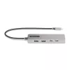 StarTech.com 3 prievadų USB-C stotelė su 2,5 Gbps Ethernet ir 100 W Power Delivery pralaidumu, USB 3.2 10 Gbps, 2x USB-A / 1x USB-C, nešiojamas USB-C adapteris