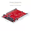 StarTech.com 1M25-U3-M2-ADAPTER vidinis adapteris M.2 į U.3