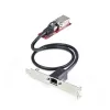 StarTech.com 1 prievado 2,5GbE M.2 2280 tinklo plokštė, kelių gigabitų spartos (2,5G/1G/100M/10M), NBASE-T (802.3bz) NIC, M.2 B+M raktas, PCIe Ethernet sąsaja, skirta SFF/Desktop kompiuteriams - TAA
