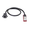 StarTech.com 1 prievado 2,5GbE M.2 2280 tinklo plokštė, kelių gigabitų spartos (2,5G/1G/100M/10M), NBASE-T (802.3bz) NIC, M.2 B+M raktas, PCIe Ethernet sąsaja, skirta SFF/Desktop kompiuteriams - TAA