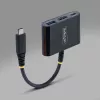 StarTech.com USB-C į HDMI kelių prievadų adapteris su 140W PD įkrovimu, 4K 60Hz HDMI, USB 5Gbps šakotuvu, mini dokas, skirtas MacBook / Dell / Thinkpad / HP / iPad / planšetėms