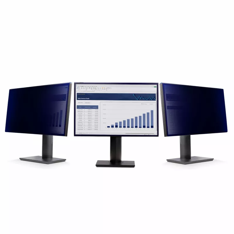 StarTech.com 23,8 colio 16:9 kompiuterio monitoriaus privatumo ekranas, kabinamas akrilinis filtras, greito montavimo apsauginis skydas, monitoriaus ekrano apsauga, +/- 30 laipsnių vaizdas, blizgus