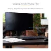 StarTech.com 23,8 colio 16:9 kompiuterio monitoriaus privatumo ekranas, kabinamas akrilinis filtras, greito montavimo apsauginis skydas, monitoriaus ekrano apsauga, +/- 30 laipsnių vaizdas, blizgus