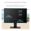 StarTech.com 23,8 colio 16:9 kompiuterio monitoriaus privatumo ekranas, kabinamas akrilinis filtras, greito montavimo apsauginis skydas, monitoriaus ekrano apsauga, +/- 30 laipsnių vaizdas, blizgus