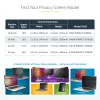 Privatumo ekranas monitoriui StarTech.com 24 colių, 16:9, kabinamas akrilinis filtras, greito montavimo apsauginis skydas, +/-30° žiūrėjimo kampas, blizgus