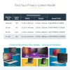 StarTech.com privatumo ekranas 27 colių monitoriui, 16:9, kabinamas akrilinis filtras, greito montavimo apsauga, +/-30° žiūrėjimo kampas, blizgus