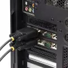 StarTech.com 4 prievadų PCIe serijinė kortelė, keturių prievadų PCI Express į RS232/RS422/RS485 (DB9) serijinė kortelė, komplekte mažo profilio laikiklis, 16C1050 UART, Windows/Linux, TAA atitiktis, 4 lygio ESD apsauga