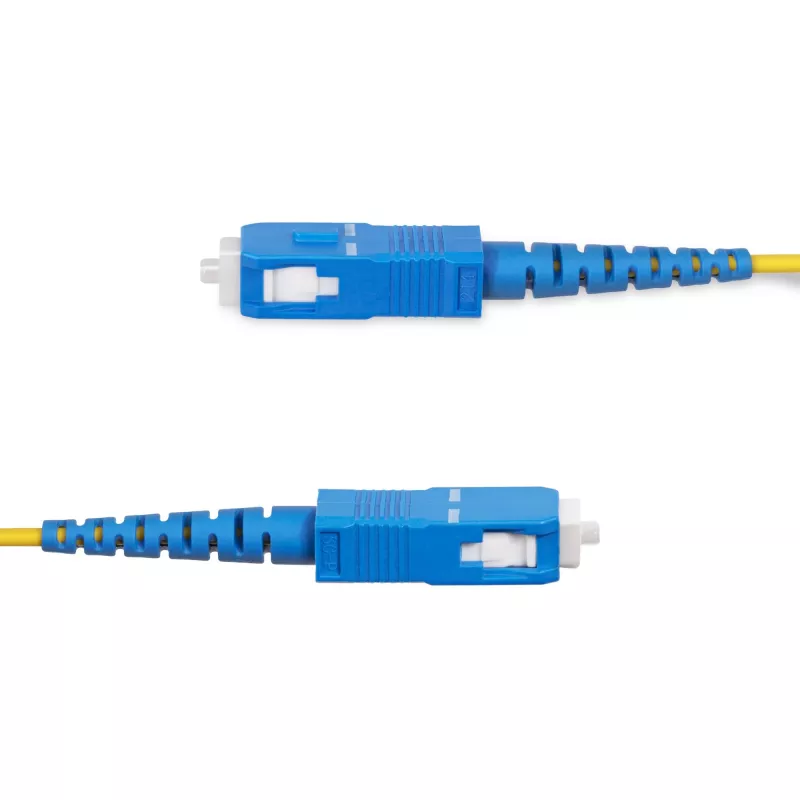 StarTech.com 100m (328ft) SC į SC (UPC) OS2 vienmodis paprastas šviesolaidinis kabelis, 9/125µm, 40G/100G, atsparus lenkimui, maži įterpimo nuostoliai, LSZH šviesolaidinis jungiamasis laidas