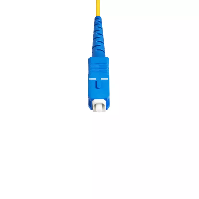 StarTech.com 30m (98.4ft) SC į SC (UPC) OS2 vienmodis simpleksas optinis šviesolaidinis kabelis, 9/125µm, 40G/100G, atsparus lenkimui, maži įterpimo nuostoliai, LSZH šviesolaidinis šuolis
