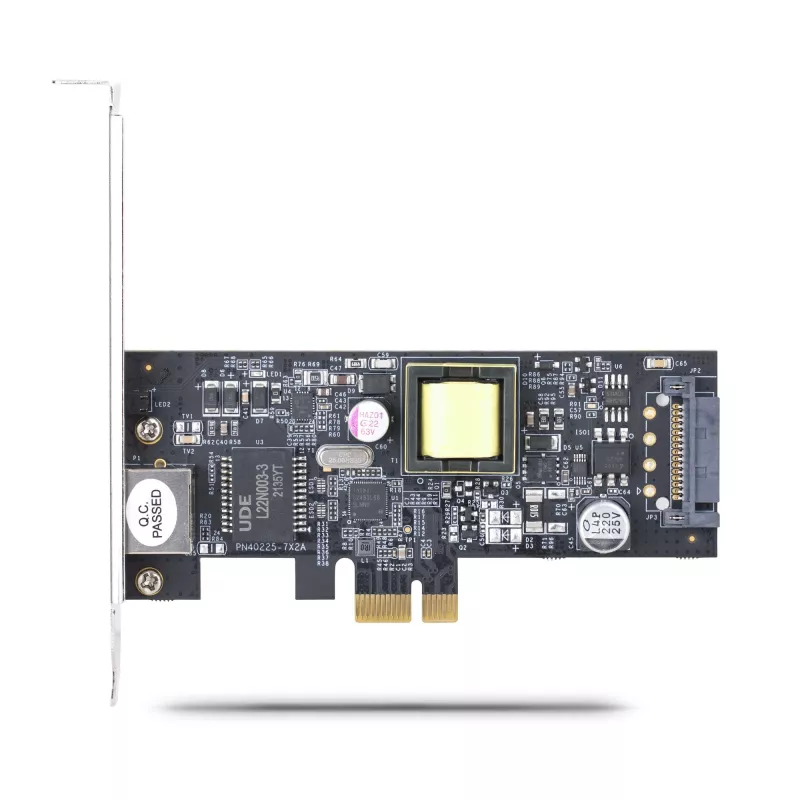 „StarTech.com“ 1 prievado 2,5 Gbps NBASE-T PoE tinklo plokštė, Intel I225-V, 802.3af/at PoE+ kelių gigabitų NIC, PCI Express serverio LAN plokštė, SATA maitinama darbalaukio Ethernet sąsaja – palaiko „Windows“, „Linux“