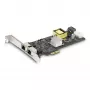 StarTech.com 2 prievadų 2,5 Gbps NBASE-T PoE tinklo plokštė, du Intel I225-V, 802.3af/at PoE+ kelių gigabitų NIC, PCI Express serverio LAN plokštė, LP4/8 kontaktų PCIe maitinama