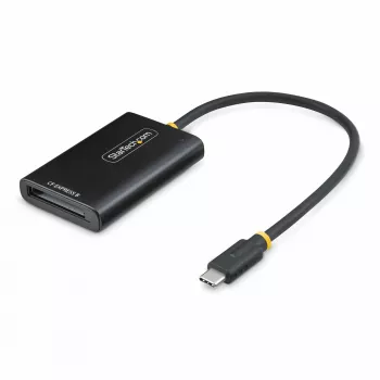 StarTech.com USB-C CFexpress Type B kortelių skaitytuvas, USB 10Gbps, nešiojamas atminties kortelių skaitytuvas, USB Type-C į CF Express 2.0 adapteris, veikia su bet kuria operacine sistema
