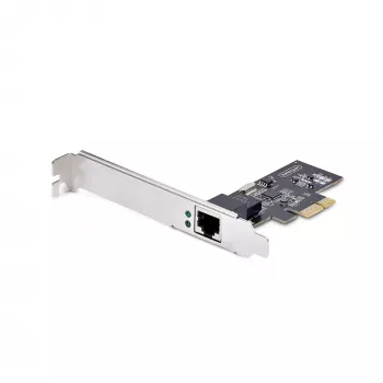 StarTech.com 1 prievado 2,5 Gbps NBASE-T PCIe tinklo plokštė, Intel® I225-V, vieno prievado kompiuterio tinklo kortelė, Ethernet daugiagigabitė NIC, PCI Express serverio LAN kortelė