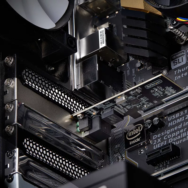 StarTech.com 1 prievado 2,5 Gbps NBASE-T PCIe tinklo plokštė, Intel® I225-V, vieno prievado kompiuterio tinklo kortelė, Ethernet daugiagigabitė NIC, PCI Express serverio LAN kortelė
