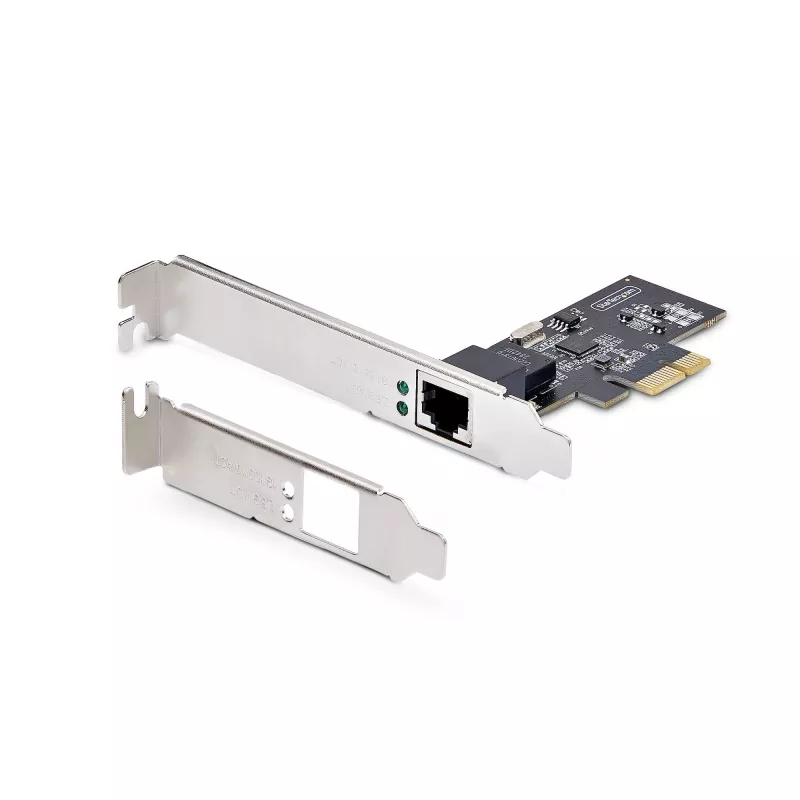 StarTech.com 1 prievado 2,5 Gbps NBASE-T PCIe tinklo plokštė, Intel® I225-V, vieno prievado kompiuterio tinklo kortelė, Ethernet daugiagigabitė NIC, PCI Express serverio LAN kortelė