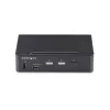 StarTech.com 2 prievadų DisplayPort KVM jungiklis, 4K 60Hz, DP 1.2, EDID valdymas, 2 prievadų USB 3.0 šakotuvas, 4x USB HID prievadai, atitinka TAA