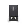 StarTech.com 1 prievado Gigabit tinklo izoliatorius, kompaktiškas tiesinis RJ45 Ethernet jungtis su 4kV galvanine izoliacija, IP40, montavimui ant DIN bėgio, atitinka TAA