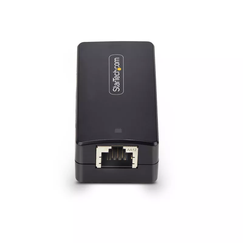 StarTech.com 1 prievado Gigabit tinklo izoliatorius, kompaktiškas tiesinis RJ45 Ethernet jungtis su 4kV galvanine izoliacija, IP40, montavimui ant DIN bėgio, atitinka TAA