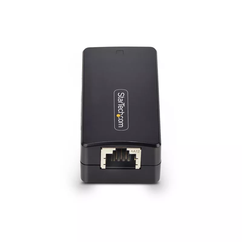 StarTech.com 1 prievado Gigabit tinklo izoliatorius, kompaktiškas tiesinis RJ45 Ethernet jungtis su 4kV galvanine izoliacija, IP40, montavimui ant DIN bėgio, atitinka TAA