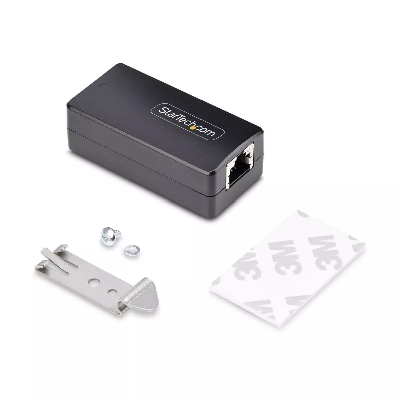 StarTech.com 1 prievado Gigabit tinklo izoliatorius, kompaktiškas tiesinis RJ45 Ethernet jungtis su 4kV galvanine izoliacija, IP40, montavimui ant DIN bėgio, atitinka TAA