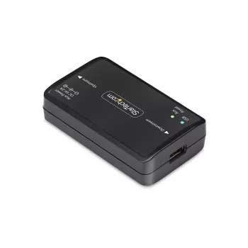 StarTech.com USB galvaninis izoliatorius, iki 6 kV, elektrinio triukšmo izoliatorius, IP40, montavimui ant DIN bėgio, izoliuotas maitinimo filtras, USB 2.0/1.1, 5V/250mA, Plug-and-Play, TAA