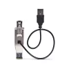 „StarTech.com“ Gigabit šviesolaidžio į RJ45 Ethernet keitiklis, vienmodis 10 km / daugiamodis 800 m, USB maitinimas, kompaktiškas, metalinis korpusas, TAA