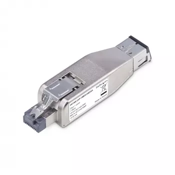 StarTech.com Gigabit Ethernet šviesolaidinis keitiklis RJ45, vienspalvis 10 km / daugiaspalvis 800 m, PoE maitinamas, kompaktiškas, metalinis korpusas, TAA