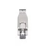 StarTech.com Gigabit Ethernet šviesolaidinis keitiklis RJ45, vienspalvis 10 km / daugiaspalvis 800 m, PoE maitinamas, kompaktiškas, metalinis korpusas, TAA