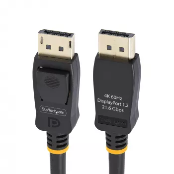 StarTech.com 2m (6.6ft) VESA sertifikuotas DisplayPort kabelis – 10 vnt. pakuotė – DisplayPort 1.2 kabelis su fiksatoriais, 4K 60Hz UHD, DP į DP monitoriaus kabelis