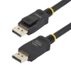 StarTech.com 2m (6.6ft) VESA sertifikuotas DisplayPort kabelis – 10 vnt. pakuotė – DisplayPort 1.2 kabelis su fiksatoriais, 4K 60Hz UHD, DP į DP monitoriaus kabelis