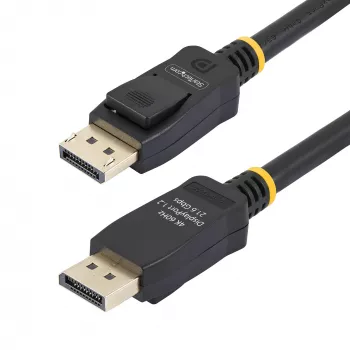 StarTech.com 2m (6.6ft) VESA sertifikuotas DisplayPort kabelis – 10 vnt. pakuotė – DisplayPort 1.2 kabelis su fiksatoriais, 4K 60Hz UHD, DP į DP monitoriaus kabelis