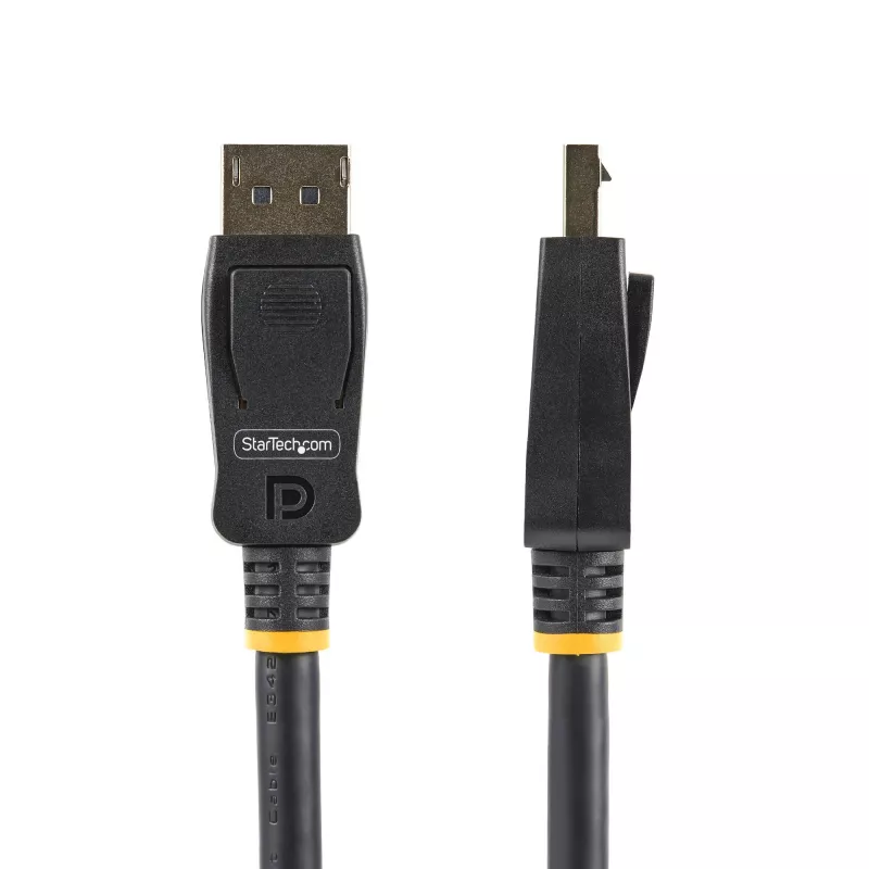 StarTech.com 2m (6.6ft) VESA sertifikuotas DisplayPort kabelis – 10 vnt. pakuotė – DisplayPort 1.2 kabelis su fiksatoriais, 4K 60Hz UHD, DP į DP monitoriaus kabelis