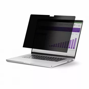 StarTech.com 14.1 colio 16:10 atverčiamas privatumo ekranas su lietimu, anti-blizgesio mėlynos šviesos filtras, nešiojamojo kompiuterio monitoriaus ekrano apsauga, +/- 30 laipsnių žiūrėjimo kampas