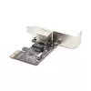 StarTech.com 1 prievado Gigabit PCIe tinklo adapterio kortelė, žemo profilio NIC, 10/100/1000Mbps PCI Express LAN kortelė, Realtek RTL8111H, Windows ir Linux, TAA atitikmuo