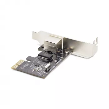 StarTech.com 1 prievado Gigabit PCIe tinklo adapterio kortelė, žemo profilio NIC, 10/100/1000Mbps PCI Express LAN kortelė, Realtek RTL8111H, Windows ir Linux, TAA atitikmuo