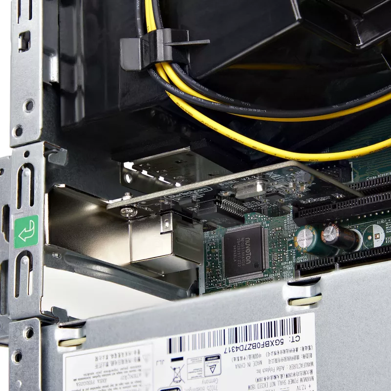 StarTech.com 1 prievado Gigabit PCIe tinklo adapterio kortelė, žemo profilio NIC, 10/100/1000Mbps PCI Express LAN kortelė, Realtek RTL8111H, Windows ir Linux, TAA atitikmuo