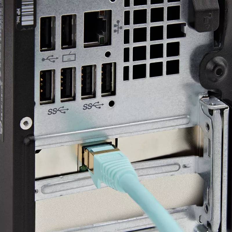 StarTech.com 1 prievado Gigabit PCIe tinklo adapterio kortelė, žemo profilio NIC, 10/100/1000Mbps PCI Express LAN kortelė, Realtek RTL8111H, Windows ir Linux, TAA atitikmuo