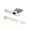 StarTech.com 1 prievado Gigabit PCIe tinklo adapterio kortelė, žemo profilio NIC, 10/100/1000Mbps PCI Express LAN kortelė, Realtek RTL8111H, Windows ir Linux, TAA atitikmuo