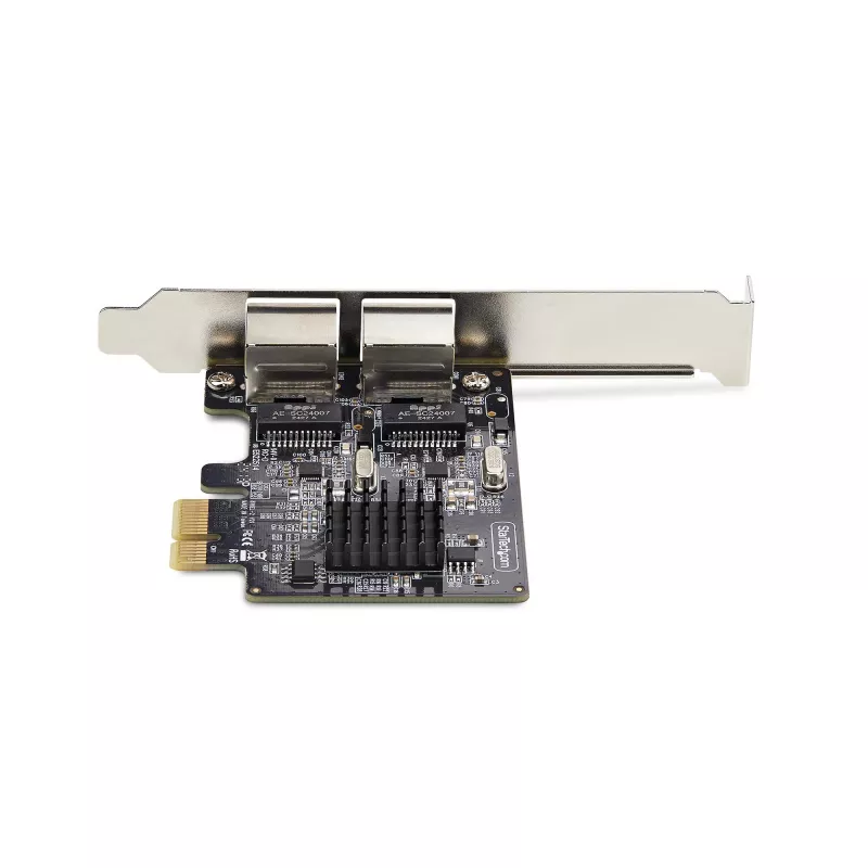 StarTech.com 2 prievadų Gigabit PCIe tinklo adapterio kortelė, 10/100/1000Mbps PCI Express NIC, dvigubas Realtek RTL8111H, veikia su Windows ir Linux, TAA atitinka