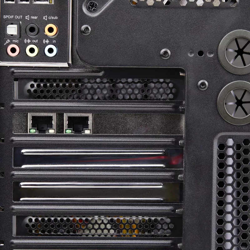 StarTech.com 2 prievadų Gigabit PCIe tinklo adapterio kortelė, 10/100/1000Mbps PCI Express NIC, dvigubas Realtek RTL8111H, veikia su Windows ir Linux, TAA atitinka