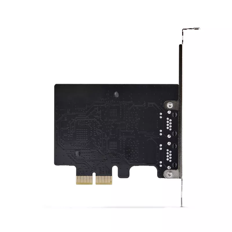 StarTech.com 2 prievadų 5G Gigabit PCIe tinklo adapterio kortelė, 5G/2.5G/1G/100M/10M PCI Express LAN kortelė, Realtek RTL8126, Windows ir Linux, TAA atitikmuo