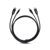 StarTech.com 10ft (3m) DisplayPort ir USB 5Gbps KVM laidas, 4K 60Hz, universaliai suderinamas DP 1.2/USB 3.0 kombinuotas laidas KVM jungikliams