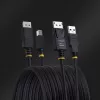 StarTech.com 10ft (3m) DisplayPort ir USB 5Gbps KVM laidas, 4K 60Hz, universaliai suderinamas DP 1.2/USB 3.0 kombinuotas laidas KVM jungikliams