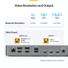StarTech.com USB-C stotelė trims monitoriams, 140W įkrovimas nešiojamam kompiuteriui, 4K 60Hz HDMI arba DisplayPort, TAA