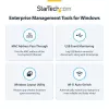 StarTech.com USB-C stotelė trims monitoriams, 140W įkrovimas nešiojamam kompiuteriui, 4K 60Hz HDMI arba DisplayPort, TAA