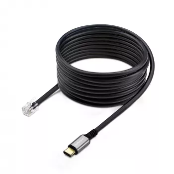 StarTech.com UR9-HEADSET-ADAPTER laido lyties keitiklis USB-C RJ-9 Juoda