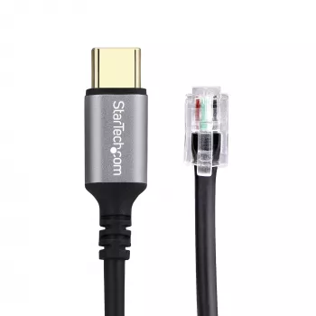StarTech.com UR9-HEADSET-ADAPTER laido lyties keitiklis USB-C RJ-9 Juoda