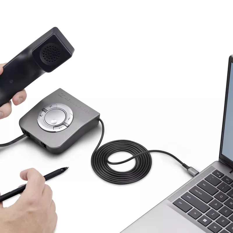 StarTech.com UR9-HEADSET-ADAPTER laido lyties keitiklis USB-C RJ-9 Juoda