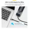 StarTech.com UR9-HEADSET-ADAPTER laido lyties keitiklis USB-C RJ-9 Juoda