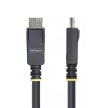 StarTech.com 10ft (3m) DisplayPort 1.4 ilginimo laidas, DP 1.4 prievado apsaugos laidas, 8K 60Hz, DP patinas į patelę ilginimo adapteris, DisplayPort ilginimo laidas, TPE apvalkalas, M/F